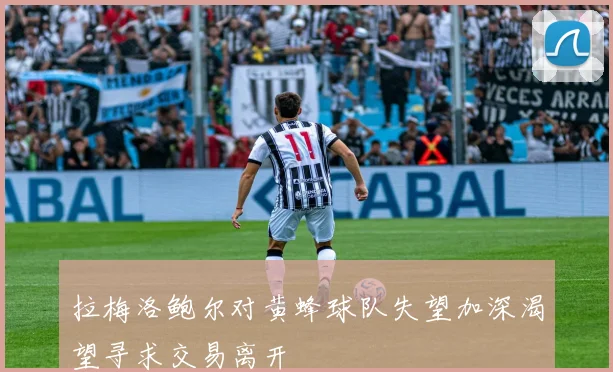 拉梅洛鲍尔对黄蜂球队失望加深渴望寻求交易离开
